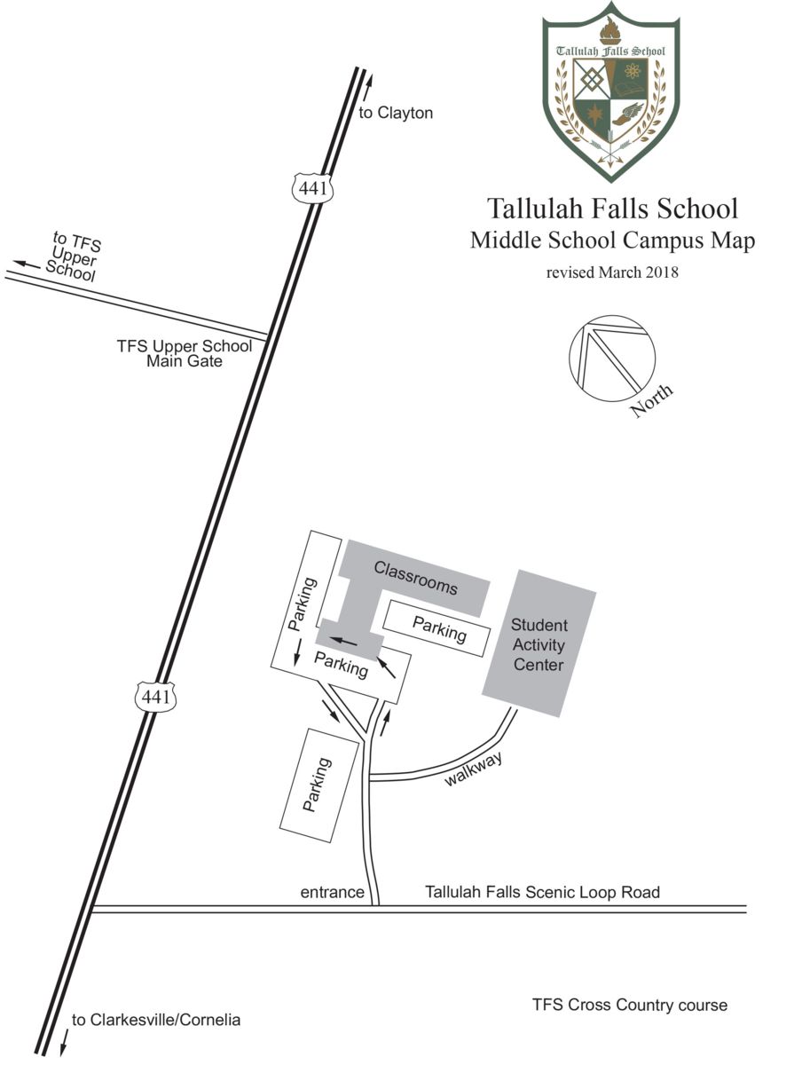 Campus Maps - Tallulah Falls School